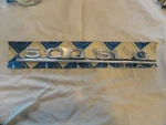 Nos Mercedes 500SLC W107 C107 Typenzeichen Typenschild Emblem Badge Oem. Fixed Price $160.00.