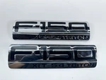 Ford F-150 Xlt 5.4 Triton Emblem Badge Decal Logo Fender Side Chrome Oem Lh Rh. Fixed Price $20.99.