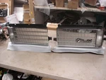 1975 Oldsmobile Cutlass Front Grills Pair With Bumper Fillers & Emblem Gm Oem. Fixed Price $320.00.