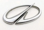 Oldsmobile Chrome Logo Badge Symbol Emblem Design Ornament. Fixed Price $24.99.