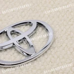 Rear Trunk Emblem For Camry Highlander Corolla Yaris RAV4 Chrome Tailgate Badge. Fixed Price $19.99.