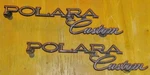 71 72 73 Dodge Polara Custom Chrome & Black Fender Emblems Badges Pair Oem Trim. Fixed Price $34.99.
