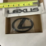 Lexus IS250 IS350 06-13 Isf 06-14 RX350 Rear Emblems Logo Badge 3M Adhesive. Fixed Price $22.49.