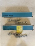 Nos Pr 1967 Chevelle Ss Super Sport Rear Quarter Panel Emblem Gm 4229717. Fixed Price $145.00.