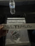 Genuine Nissan Nameplate 84895-6CA0A. Fixed Price $50.00.