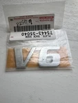 Genuine Toyota Hatch Emblem 75443-35040. Fixed Price $12.99.