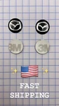 New Mazda 2PCS - 14MM Key Fob Emblem Sticker Decal Remote Badge Free Shipping. Fixed Price $8.99.