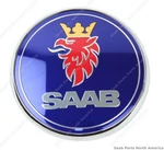Genuine Saab Hood Emblem For 2007-2010 9-3 12844161-AB. Fixed Price $21.41.