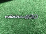 1970 1971 Firebird Formula 400 Fender Emblem Part # 480842 Gm Oem. Fixed Price $45.00.