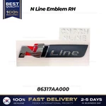 Genuine Line Emblem 86318AA000 For Hyundai Elantra. Fixed Price $64.00.
