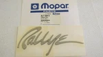 New Oem Chrysler Town & Country "rallye" Nameplate Emblem Decal LF76RFA. Fixed Price $19.99.