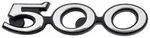 1970 Charger 500 Headlamp Door Emblem. Fixed Price $55.79.