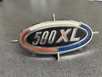 1962 Ford Galaxie 500 Xl Fuel Lid Emblem Gas Door Ornament Oem. Fixed Price $55.00.