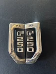 Oem 2017 Ford F250 Xl Set Fender Emblem Chrome Badge F-250 HC3B-2500A73. Fixed Price $107.00.