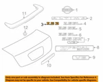 Nissan Oem 07-12 Altima Trunk Lid-emblem Badge Nameplate 84896JA200 Knights. Fixed Price $25.00.