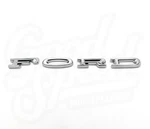 Chrome Stick On Hood Emblem Script Letters 1964-1966 Ford Mustang. Fixed Price $27.99.