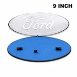 Ford F150 Front Grille Tailgate Emblem 9 Inch White Oval Edge Explorer. Fixed Price $22.99.