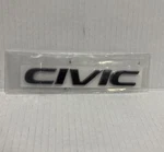 Honda Oem Gloss Black Civic Raised Letter Emblem Decal Set B400130134 Jdm. Fixed Price $39.99.