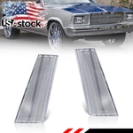 2X Clear Lens Front Side Marker Lights For 1978-1979 Malibu El Camino Caballero. Fixed Price $24.99.