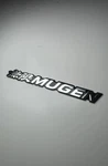 Honda Mugen Sport Rear Trunk Letter Logo Badge Emblem Nameplate Black. Fixed Price $7.50.