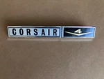 Ford Corsair V4 120E/ Deluxe Rear Nameplate Trunk Boot Emblem Badge 1965-1970. Fixed Price $55.00.