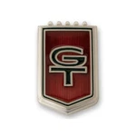 Scott Drake C6OZ-16098-B Fender Emblem, Gt Red, Pin-on. Fixed Price $18.23.