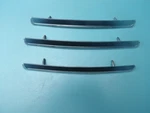 Pontiac 1967 Lemans Quarter Ornaments Emblems Set Of Three Gm Trim. Fixed Price $50.00.