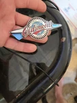 Nos 1980'S Oldsmobile Final 500 Since 1887 Metal Stick On Emblem Oem 25760163 Gm. Fixed Price $45.00.