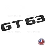 Mercedes Amg Gt 63 Letter Emblem Trunk Logo Nameplate Badge Decorate Gloss Black. Fixed Price $19.99.