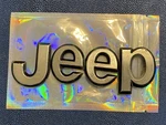93-96 Aluminum Jeep Cherokee Xj Comanchee Front Letter Nameplate Emblems. Fixed Price $24.95.