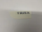 2024-2026 Chrome "trax" Tail Gate Emblem New Gm # 42734429. Fixed Price $59.10.