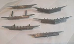 1960'S Vintage Cadillac Hood/ Trunk Crest Emblem Ornament Lot. Fixed Price $325.00.