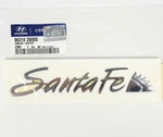 Oem 86310-2B000 Rear Trunk Logo "santa Fe" Emblem For Hyundai 2007 2013. Fixed Price $69.95.