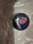 Saab Oem Blue & Chrome 1.75" Horn Button Pad Steering Wheel Emblem Badge Logo. Fixed Price $29.80.