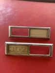 1968 Chevrolet Chevelle 307 Side Marker Trim Emblem Bezel Oem 3921887 3921888. Fixed Price $45.00.