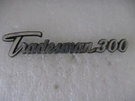 Dodge "tradesman 300 Van Emblem Script Trim Mopar Black/chrome 2833731. Fixed Price $39.00.