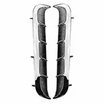 New Goodmark Lh & Rh Pair Quarter Trim Ornaments Fits Ford Mustang GMK302061564P. Fixed Price $86.58.