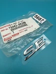 Oem Toyota 07-17 Camry 11-20 Sienna Se Rear Emblem Badge Logo Chrome 75443-06200. Fixed Price $15.99.