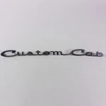 1963-1966 Oem Ford Custom Cab Truck Metal Chrome Script Emblem C4TB-9125662-A. Fixed Price $34.99.