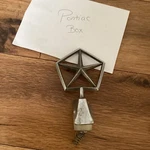 Chrysler Hood Ornament Mopar Plymouth Dodge Pentastar Bonnet 84-90 89 Caravan. Fixed Price $30.00.