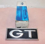 1968 Mustang 1967 Cougar Cyclone Nos Front Fender 'gt' Emblem Name Plate. Fixed Price $199.00.