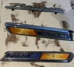 1968 69 70 71 Ford Truck F100 Rh & Lh Hood Emblems Badge C8TB-16720-A 16721. Fixed Price $65.00.