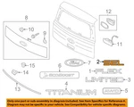 Ford Oem 09-19 Flex Lift Gate Exterior Trim-nameplate 8A8Z7442528C. Fixed Price $33.78.