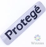 1999-2003 Mazda Protege Rear Trunk Badge Emblem BJ0E 51-720 Nameplate Oem. Fixed Price $8.00.