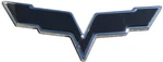 Emblem Complete Blackout Pair Acrylic For 2005-2013 C6 Corvette. Fixed Price $47.99.
