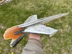 1950 Pontiac Chieftain Chrome Hood Ornament Indian Head Jet Airplane 513872. Fixed Price $425.00.