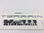 2010-2015 Gmc Terrain Lift Gate Rear Chrome Nameplate Emblem New Oem 23255004. Fixed Price $65.28.
