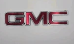2007-2014 Gmc Yukon Suv Rear Liftgate Hatch Emblem Logo Red Chrome Oem. Fixed Price $24.99.