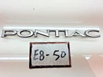 Oem 1973 1977 Pontiac Lemans Car Vehicle Chrome Emblem Badge 9882700 E8-50. Fixed Price $22.95.
