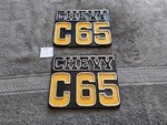 Vintage 70S Chevrolet Chevy Big Truck Parts Accessories 65 Emblem 692916 Z1803. Fixed Price $59.99.